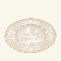 Oriente Italiano Mergina Charger Plate Round Beige 31cm ginori 1766 oriente italiano mergina charger plate round beige 31cm