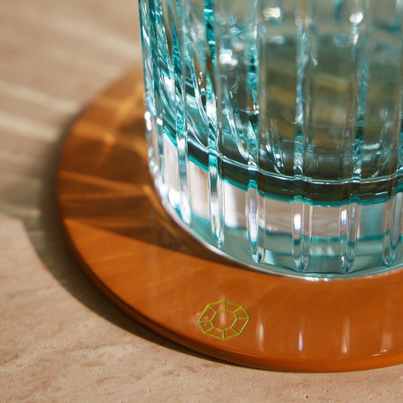 Octogone Coasters Intense Set of 4 baccarat octogone coasters intense set of 4