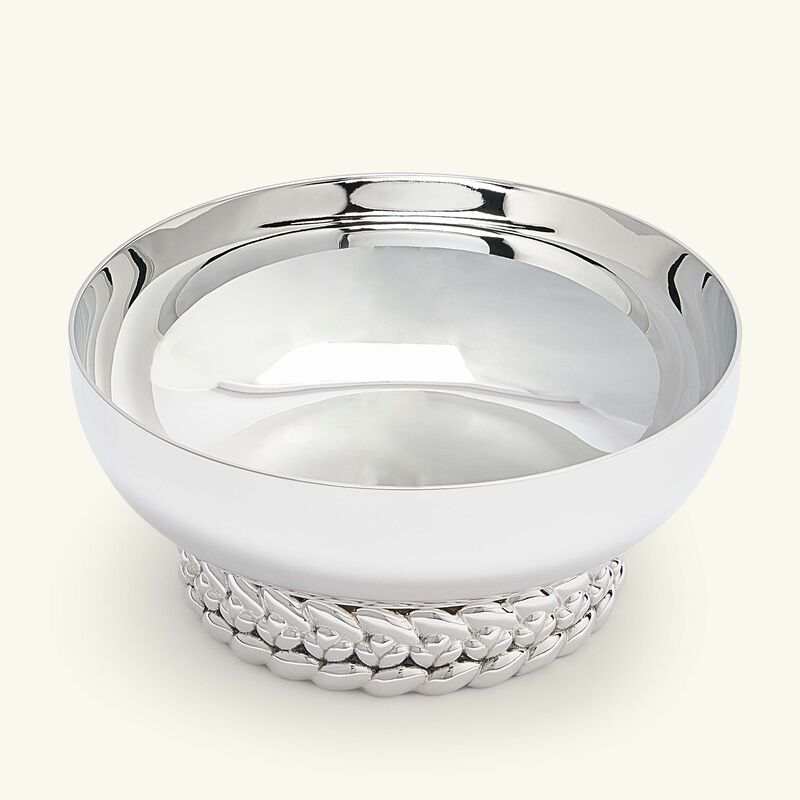 Babylone Serving Bowl Silver Plated christofle babylone serving bowl silver plated