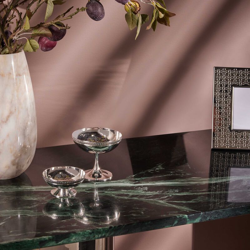 christofle malmaison ice cream bowl silver plated