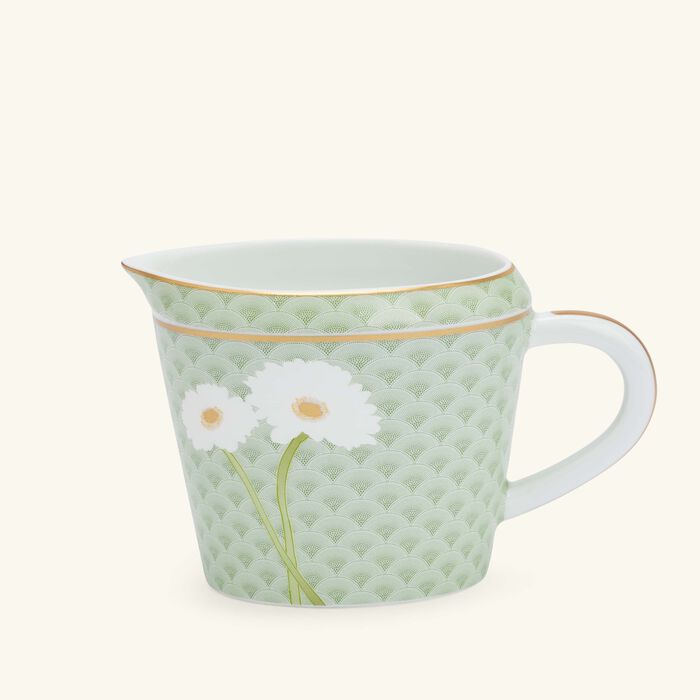 bernardaud praiana milk pitcher green