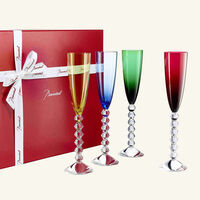 baccarat vega flutissimo champagne glass set