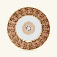 bernardaud eventail dinner plate round gold 21cm