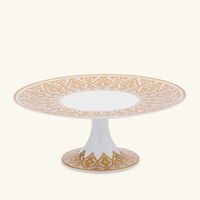 bernardaud venise cake stand gold