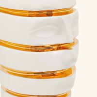 jonathan adler atlas sliced bust sculpture medium white