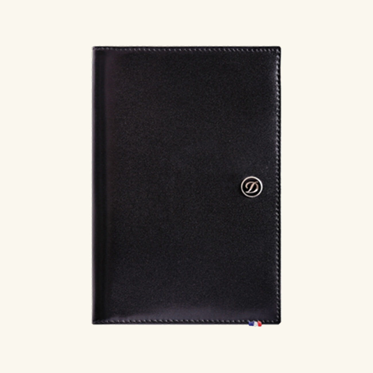 Line D Passport Holder Black 13cm st dupont line d passport holder black 13cm