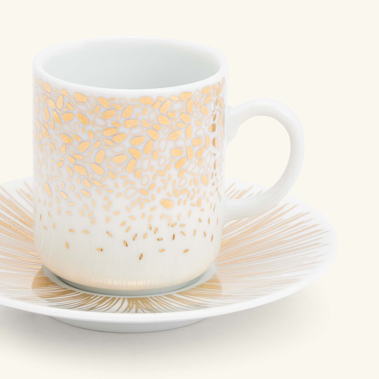 Tamrah Dates Spread Top Cup & Saucer Gold Set of 2 silsal tamrah dates spread top cup saucer gold set of 2