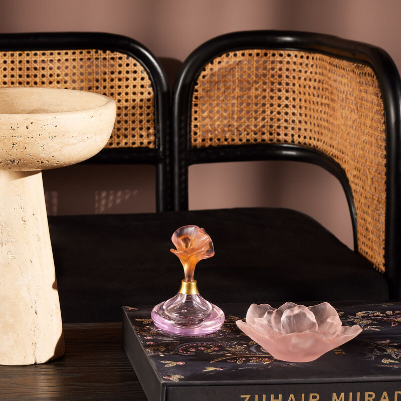 Arum Rose Perfume Bottle daum arum rose perfume bottle