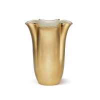 Gilded Tall Clover Vase, small