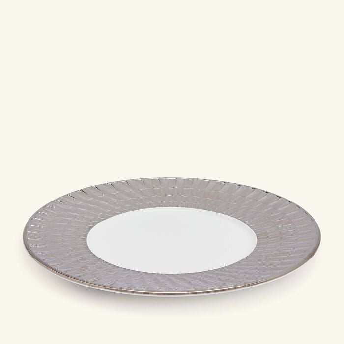 bernardaud twist platine bread and butter plate