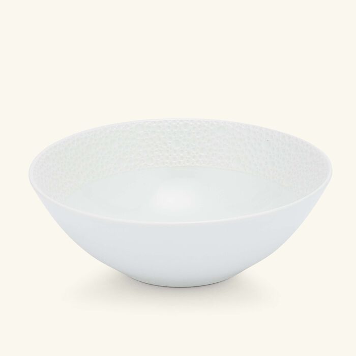 bernardaud ecume cereal bowl white 16cm