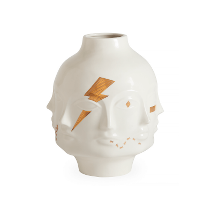 jonathan adler gilded muse dora maar vase medium white