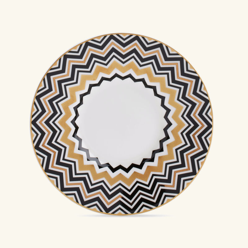 missoni home zig zag coffee cup saucer gold set of 6