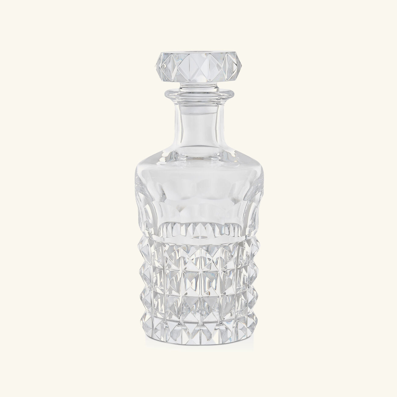 baccarat louxor whiskey decanter clear