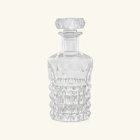 baccarat louxor whiskey decanter clear
