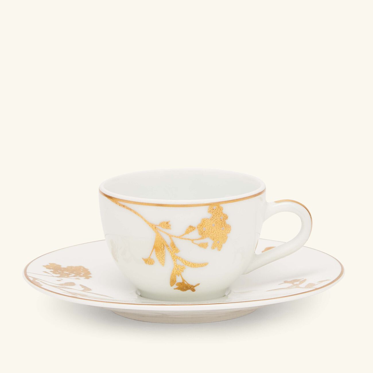 Vegetal Or Espresso Cup Gold bernardaud vegetal or espresso cup gold