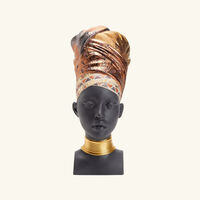 lladro african soul sculpture large black