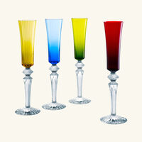 baccarat mille nuits flutissimo champagne glass set of 4