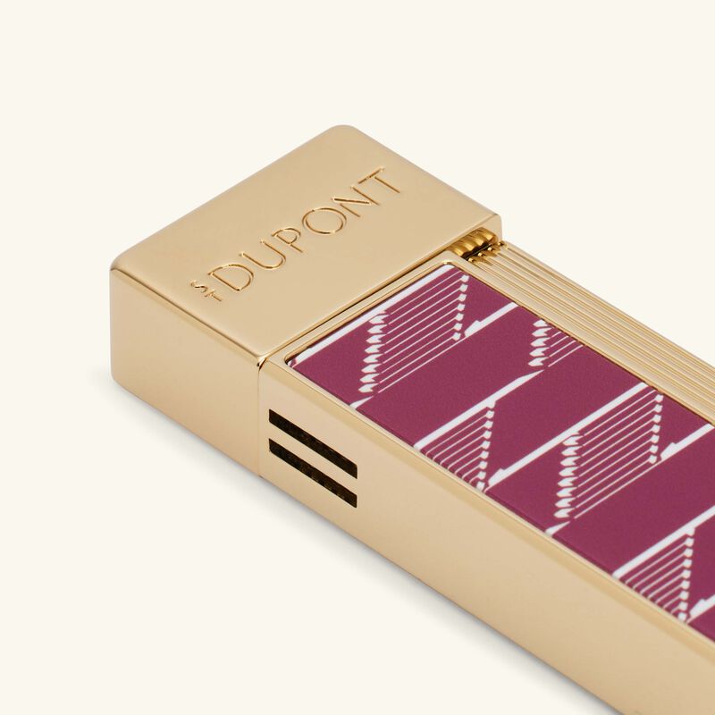 Monogram 1872 Lighter Burgundy st dupont monogram 1872 lighter burgundy