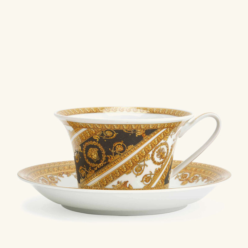 versace i love baroque tea cup set black