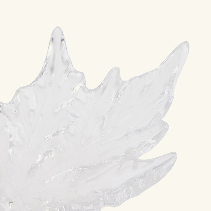 lalique champs lys es centerpiece small clear