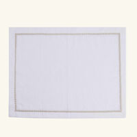 catherine denoual rosely placemat silver