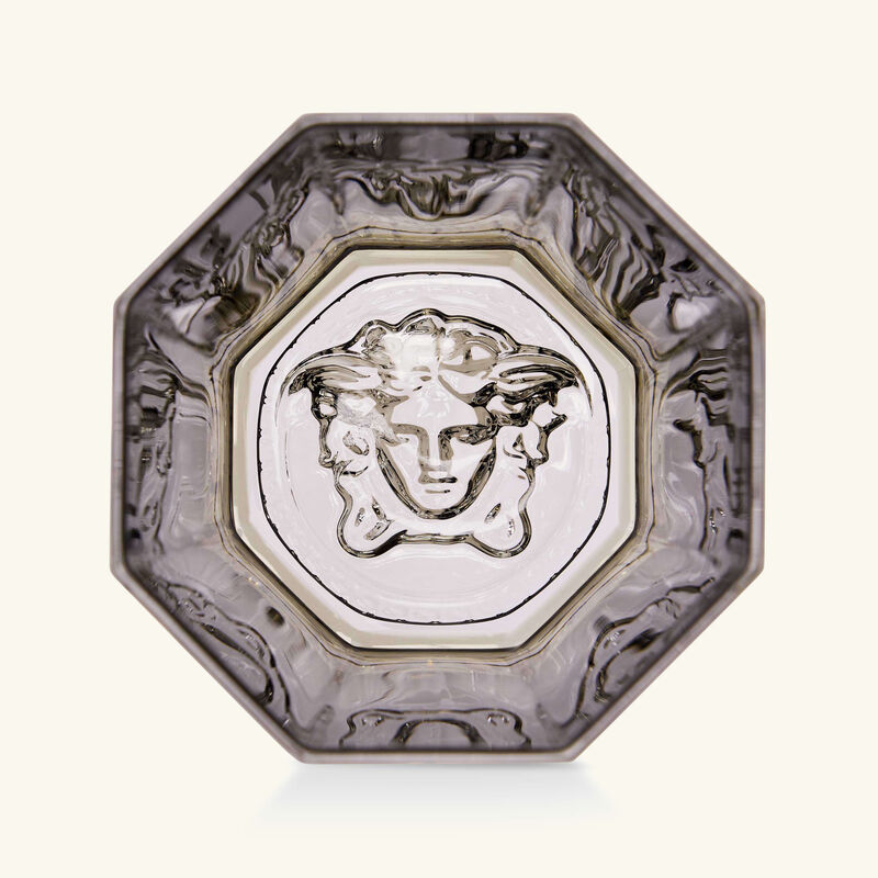 فيرساتشي طقم ميدوزا لوميير هيز مؤلف من كأسين للشرب باللون الأسود