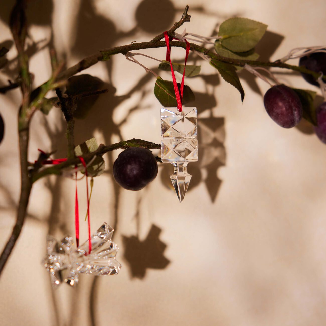 باكارا قطعة الزينة نويل لوكسر 2024 ميني باللون الشفاف