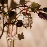 باكارا قطعة الزينة نويل لوكسر 2024 ميني باللون الشفاف