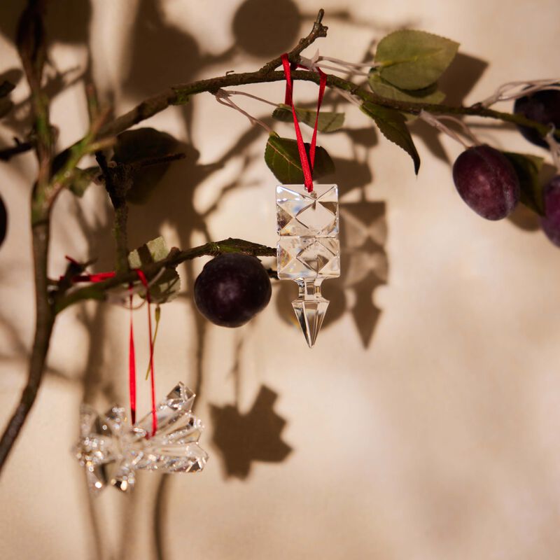 باكارا قطعة الزينة نويل لوكسر 2024 ميني باللون الشفاف