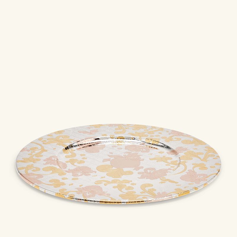 كريستوفل قاعدة الأطباق جاردن ديدن باللون الذهبي