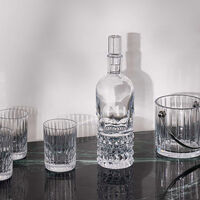 baccarat louxor round decanter clear