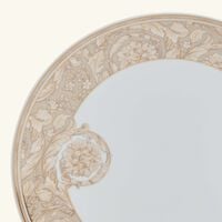versace barocco beige dinner plate round 28 cm