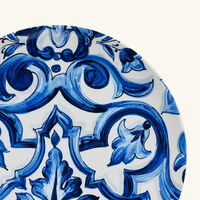 dolce gabbana casa blu mediterraneo charger plate round 31cm