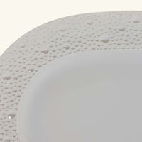 bernardaud ecume serving platter oval white 23cm