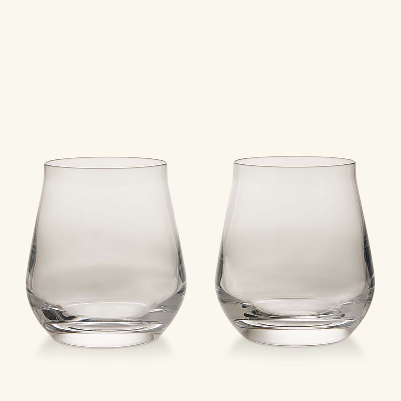 baccarat chateau tumbler clear set of 2