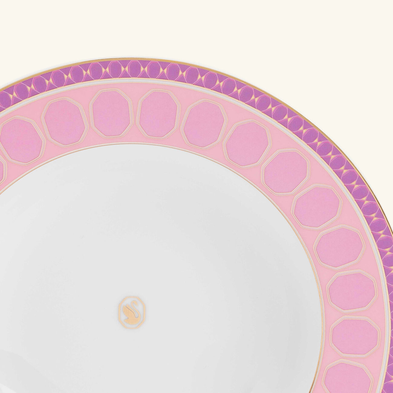 rosenthal signum rose soup plate pink 24cm