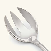 christofle marly salad serving fork silver plated