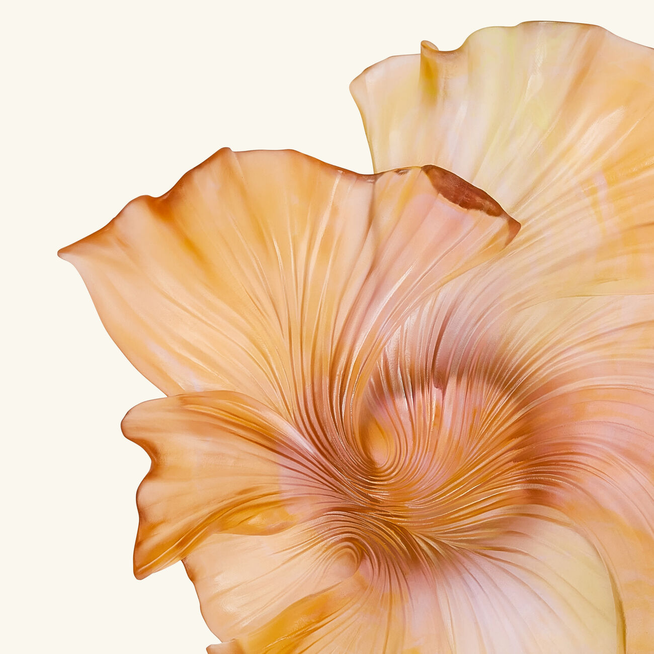daum croisi re centerpiece yellow