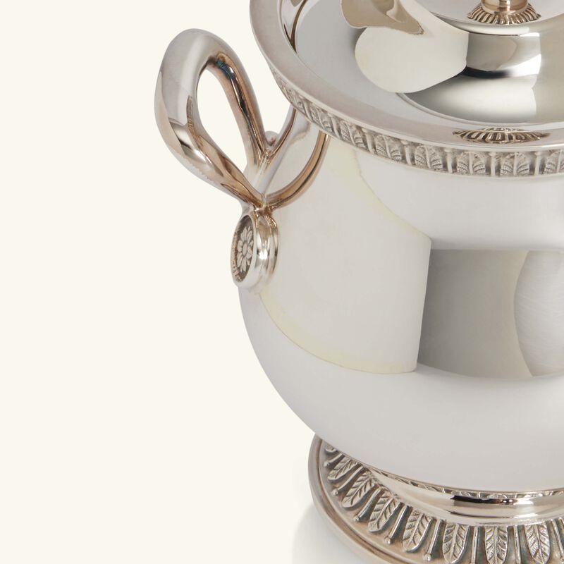 Malmaison Sugar Bowl Silver Plated christofle malmaison sugar bowl silver plated