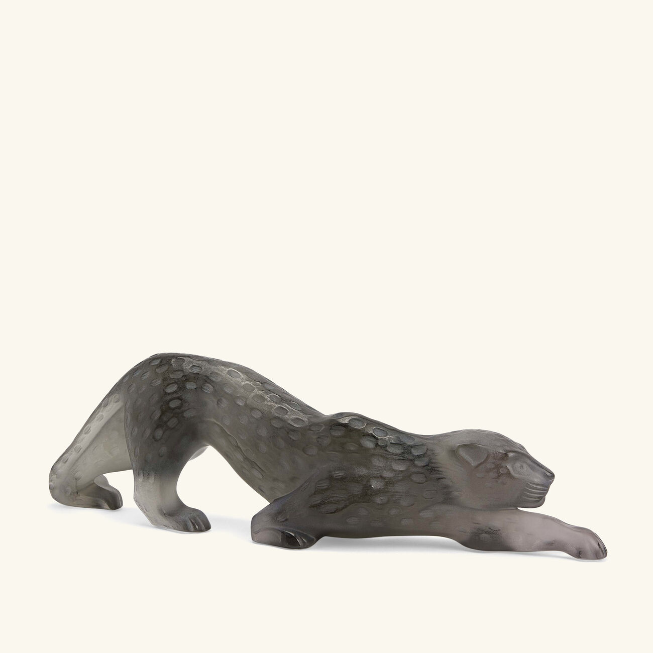 lalique zeila panther sculpture medium gold