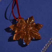 baccarat noel ornament 2025 mini gold