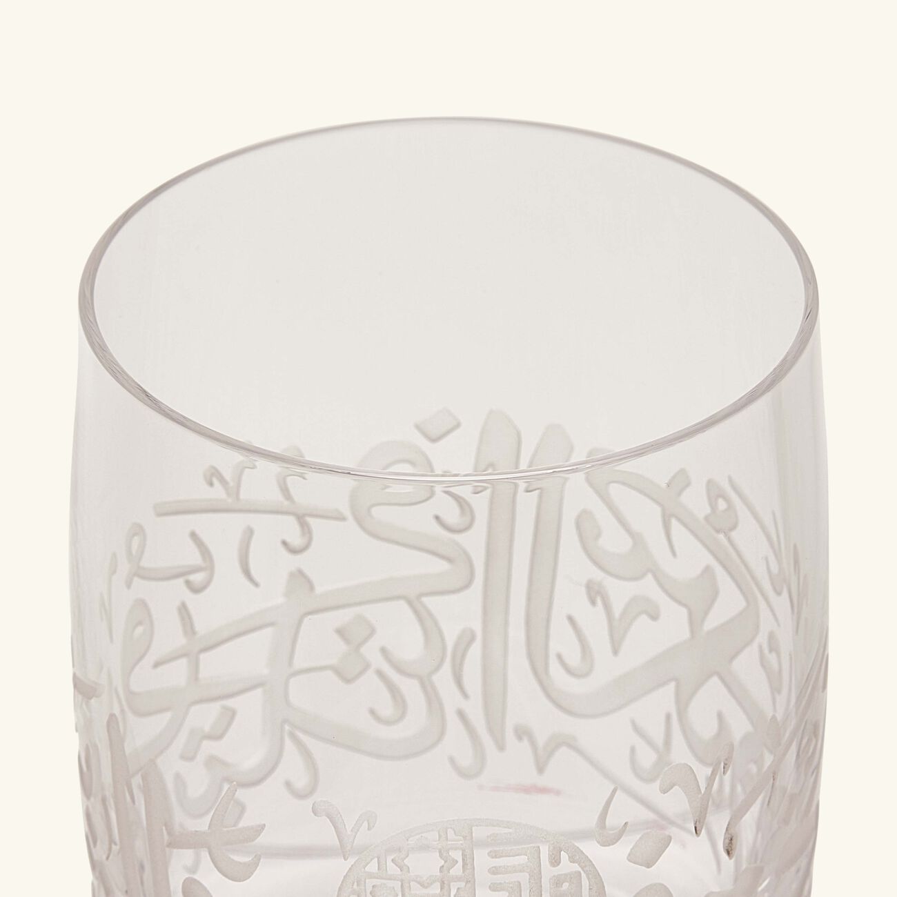 dimlaj thuluth short tumbler clear set of 6