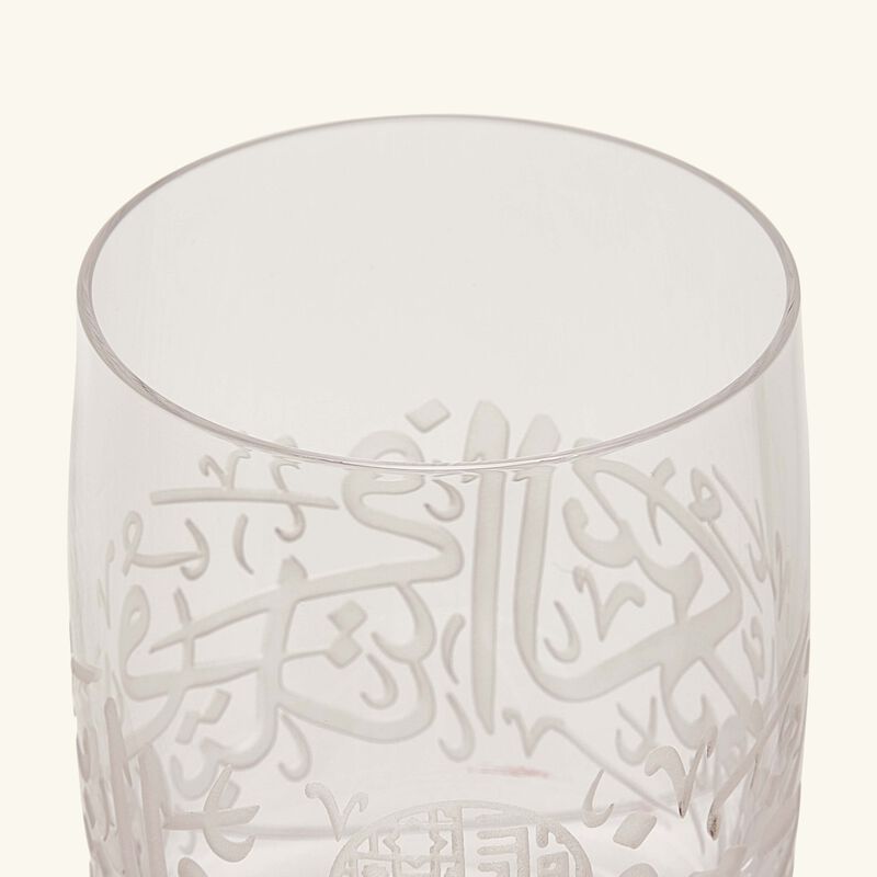 dimlaj thuluth short tumbler clear set of 6