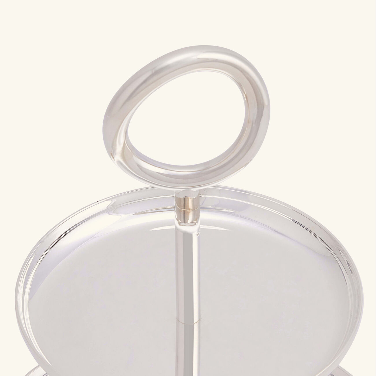 christofle vertigo cake stand silver plated