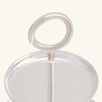 christofle vertigo cake stand silver plated