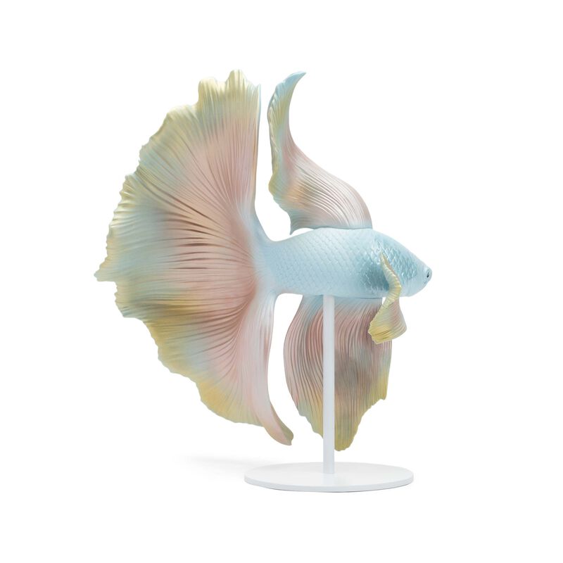 Lladro Betta Fish Sculpture - Right