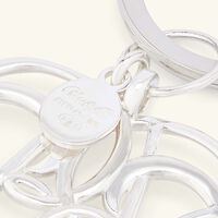christofle mavelot bb key chain sterling silver