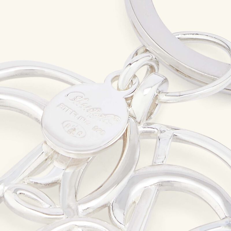 christofle mavelot bb key chain sterling silver