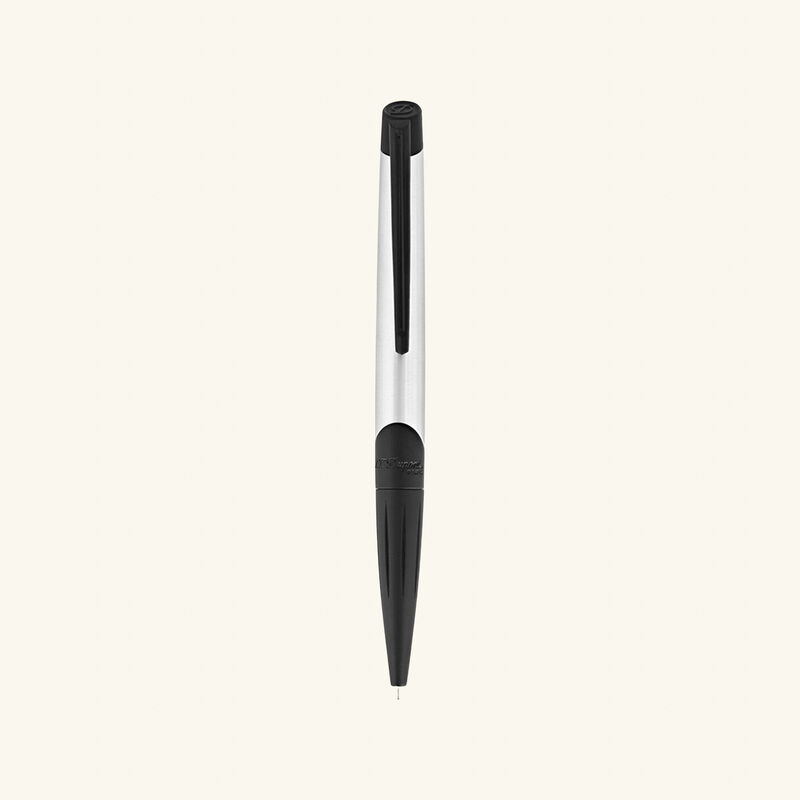 st dupont defi millennium ballpoint pen silver